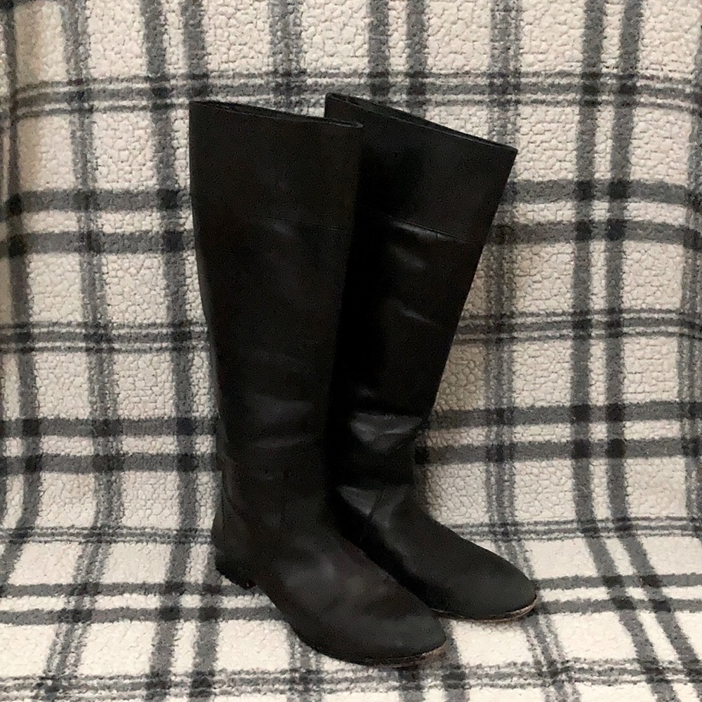 J. Crew Black boots!